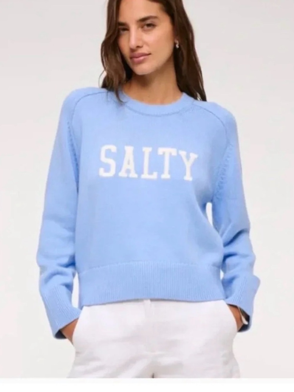 NWOT Abercrombie & Fitch Madeline Crew Sweater